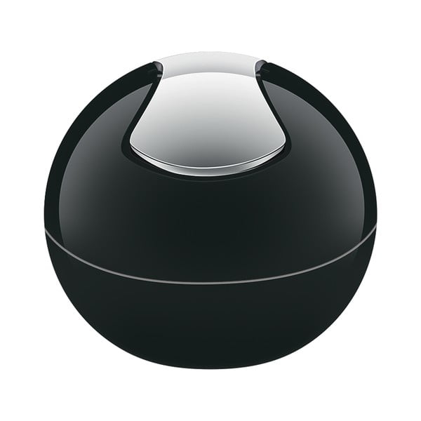 Cestino per la spazzatura nero in plastica 1 l   Bowl – Spirella