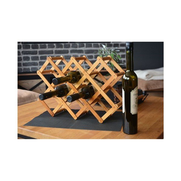 Supporto in bambù per bottiglie di vino Olivia - Bambum-image-2