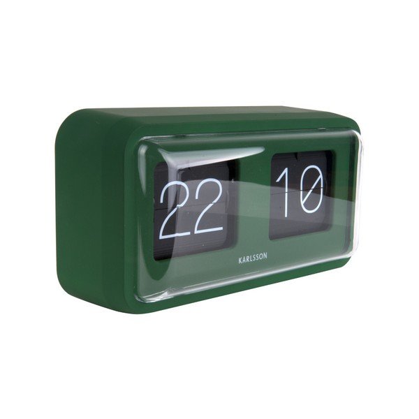 Orologio da tavolo verde in grassetto - Karlsson-image-1