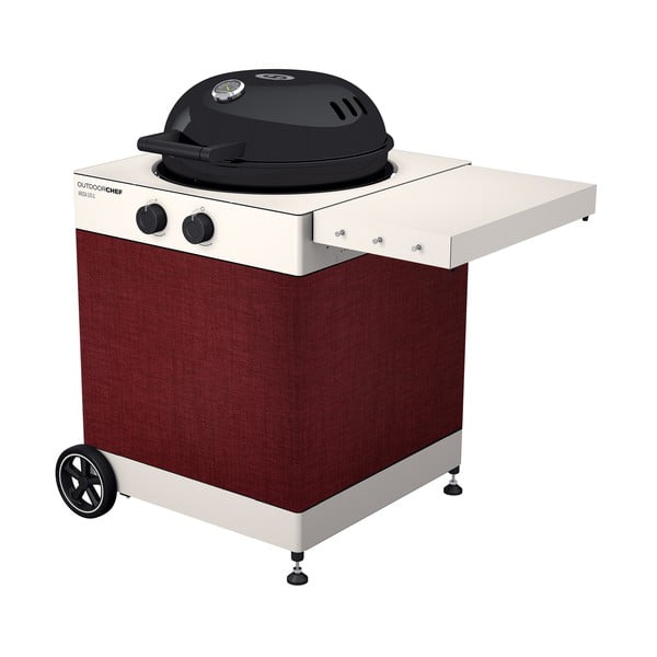 Pannello di copertura griglia rosso 238x0,2x58 cm Arosa - Outdoorchef