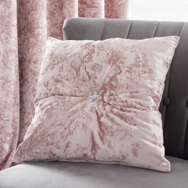Cuscino decorativo 45x45 cm Crushed Velvet Diamante - Catherine Lansfield-image-2