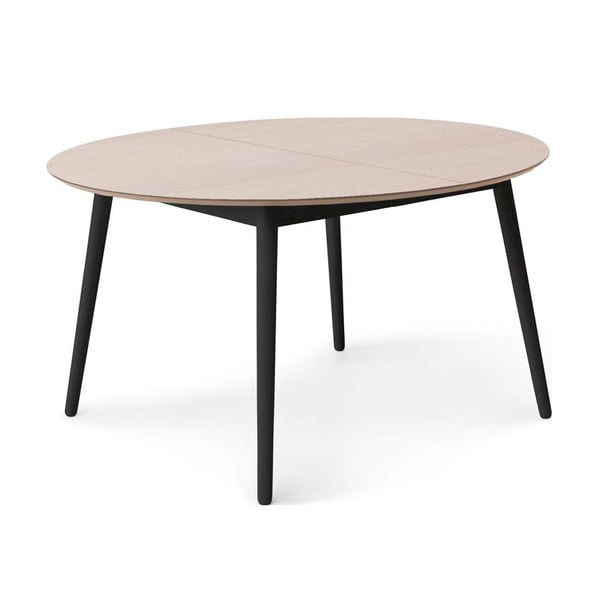 Tavolo da pranzo rotondo allungabile con piano effetto rovere ø 135 cm Meza - Hammel Furniture