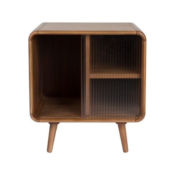 Tavolino in legno massiccio 40x50 cm Rise – Zuiver-image-4