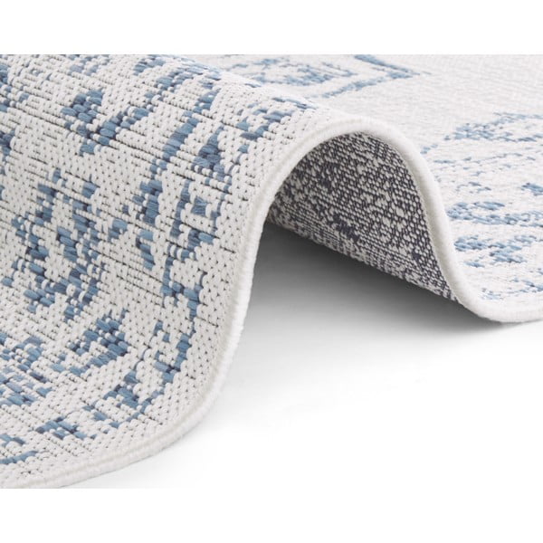 Tappeto da esterno blu e crema , 160 x 230 cm Tilos - NORTHRUGS-image-2