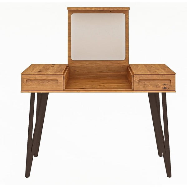 Tavolo da toeletta in rovere 120x53 cm Golo - The Beds-image-2