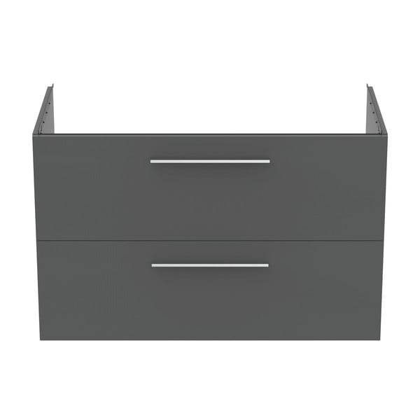 Mobile per lavabo grigio a sospensione 100x63 cm i.Life B - Ideal Standard-image-2