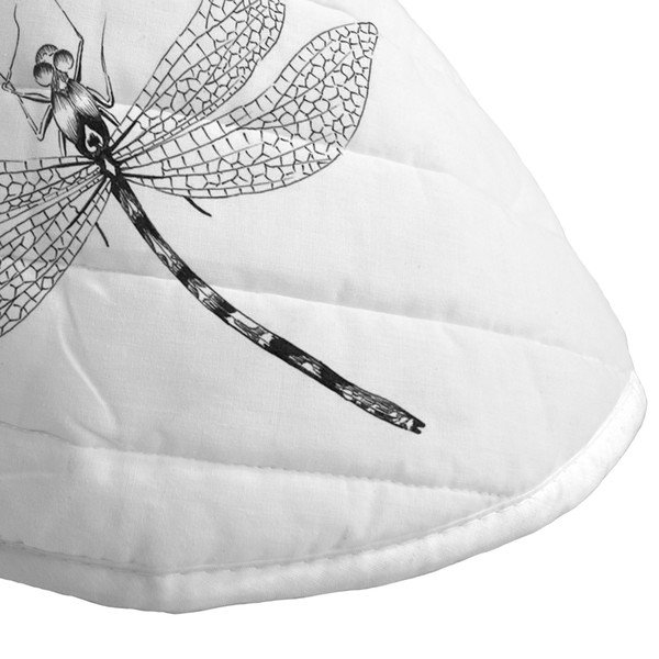 Copriletto trapuntato in cotone bianco 180x260 cm Estuary - Blanc-image-3