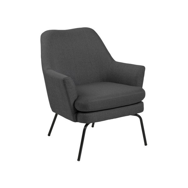 Poltrona grigio scuro Chisa - Actona
