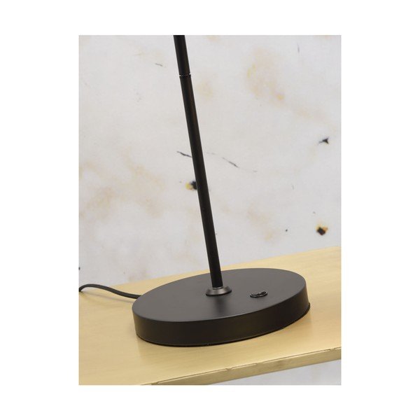 Lampada da tavolo nera con paralume in metallo (altezza 55 cm) Lyon - it's about RoMi-image-2