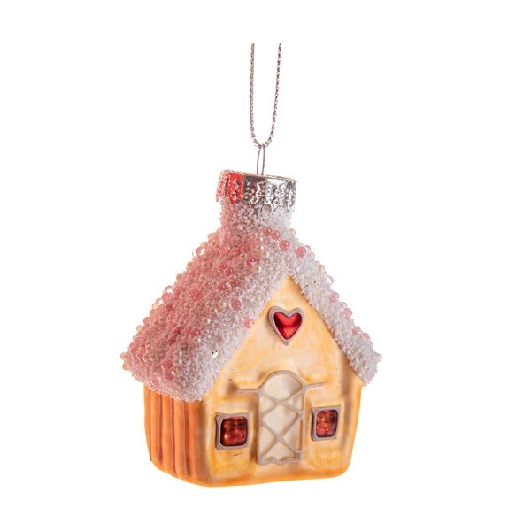 Decorazione per albero di natale in vetro 7 cm House – Dakls