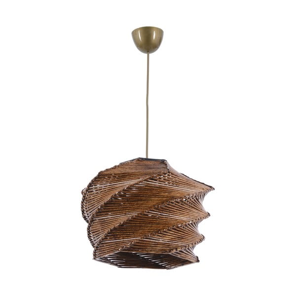 Lampadario in marrone chiaro ø 32 cm Ruche – Opviq lights-image-2