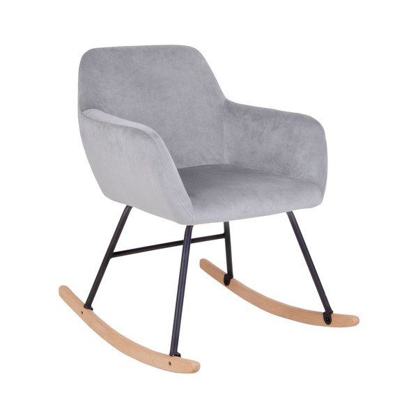 Sedia a dondolo grigio chiaro York - House Nordic