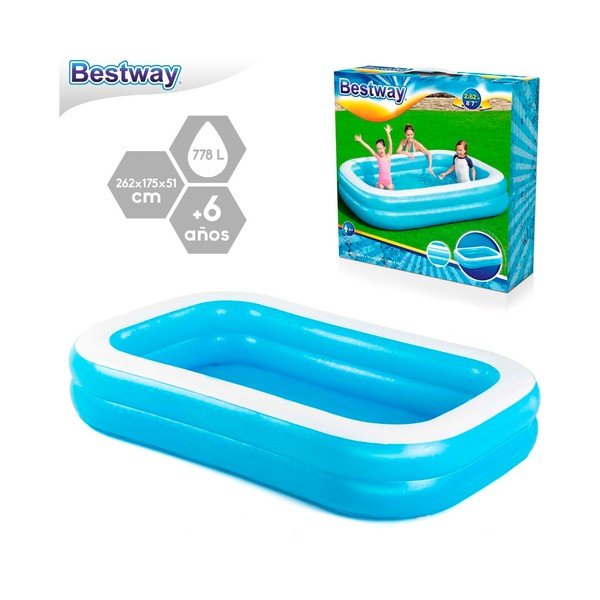 Piscina per bambini 262x175x51 cm - Bestway-image-2