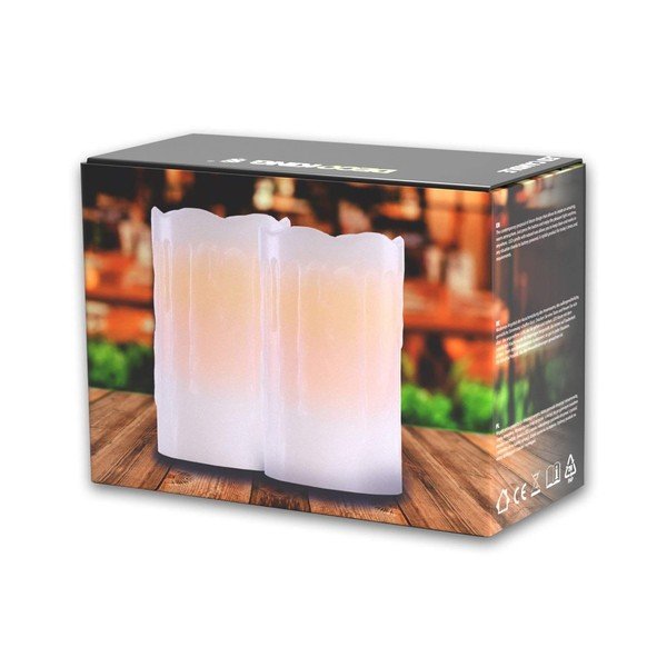 Set di 2 candele Subtle Glamour - DecoKing