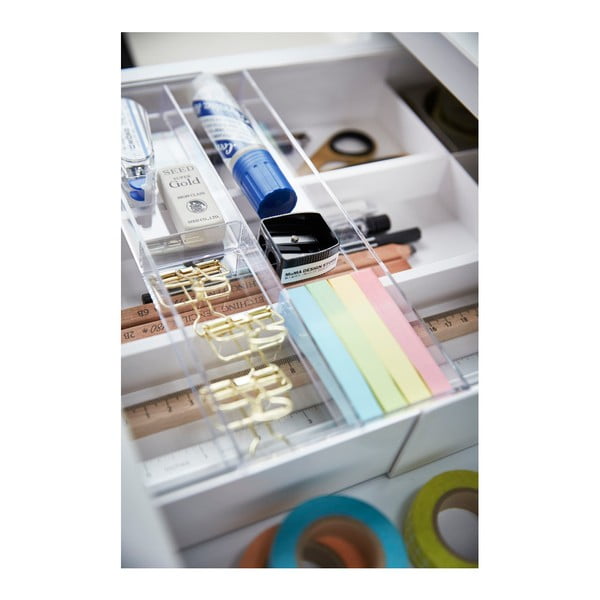 Organizzatore per cassetti in plastica Tower - YAMAZAKI-image-1