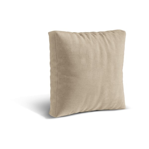 Cuscino per divano componibile beige con rivestimento in velluto Martina – Micadoni -image-1