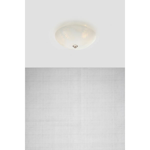 Plafoniera bianca con paralume in vetro ø 43 cm Blad – Markslöjd-image-1