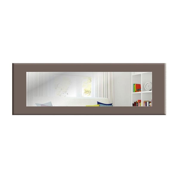 Specchio da parete con cornice marrone Eve, 120 x 40 cm - Oyo Concept