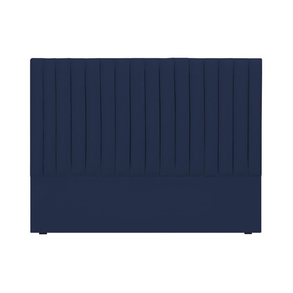 Testata imbottita blu scuro 140x120 cm NJ - Cosmopolitan Design
