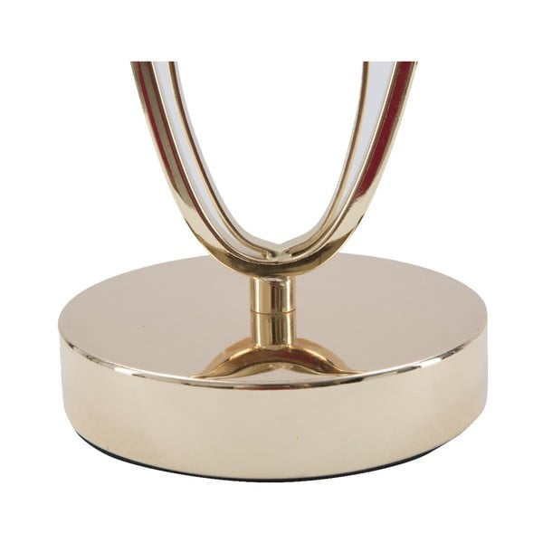 Lampada da tavolo bianca con design dorato Flush - Mauro Ferretti-image-3