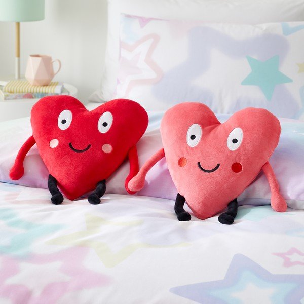 Set di cuscini per bambini in plush 2 pz 29x36 cm Forever Together – Catherine Lansfield-image-1