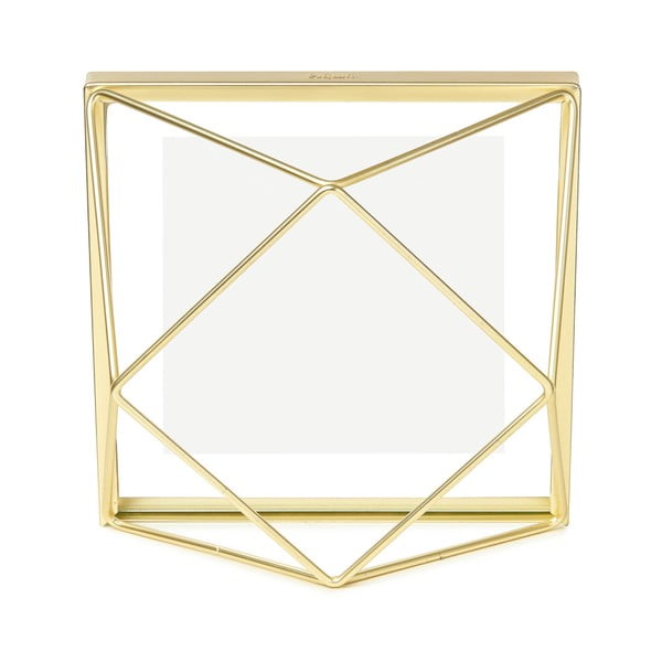 Cornice in colore oro su una fotografia di 10 x 10 cm Prisma - Umbra-image-4