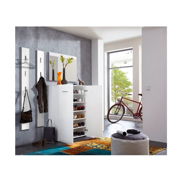 Appendiabiti da parete bianco con ganci Adana - Germania-image-2