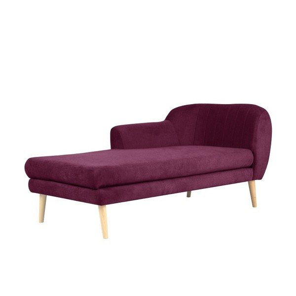 Sedia lounge Sardaigne viola - Mazzini Sofas