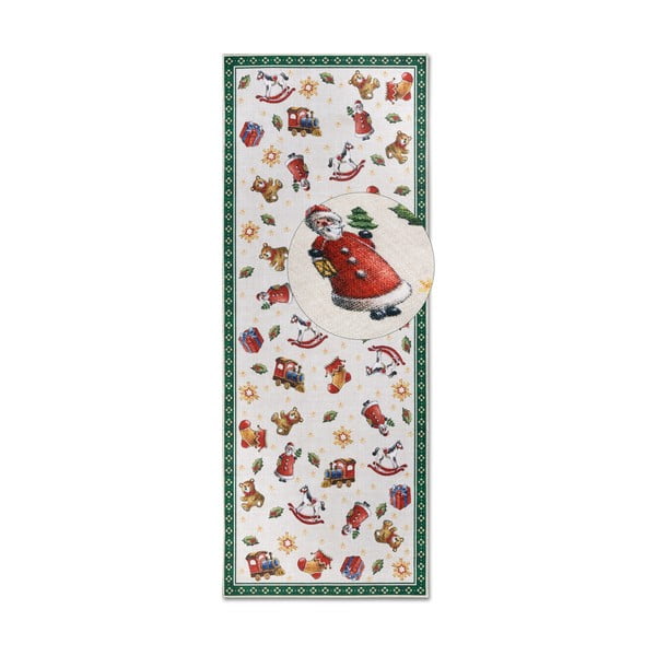 Runner verde con motivo natalizio 80x200 cm Green Christmas - Villeroy&Boch