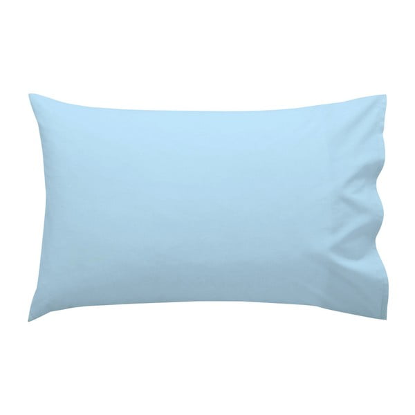 Federa di cotone blu, 50 x 30 cm Basic - Happy Friday Basic