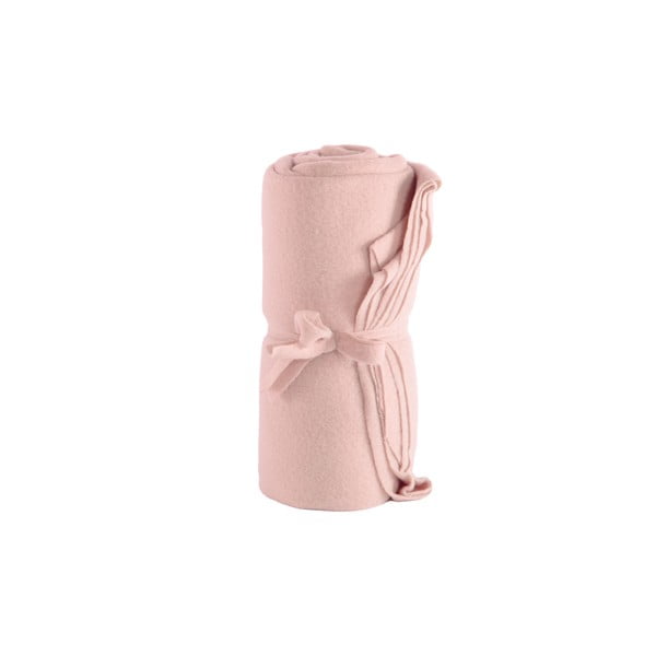 Coperta rosa in vello 130x160 cm Riso – Tiseco Home Studio