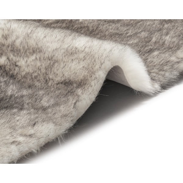 Tappeto morbido in pelliccia sintetica marrone, 120 x 170 cm Natural - Mint Rugs-image-1