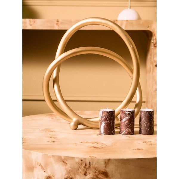 Tavolino da salotto rotondo di colore naturale ø 80 cm Mota – Premier Housewares-image-4