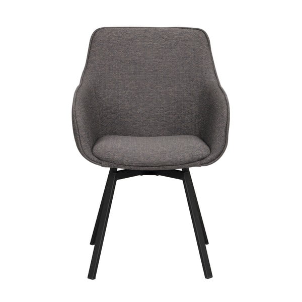 Set di sedie da pranzo grigia in imbottito 2 pz Alison – Rowico-image-2