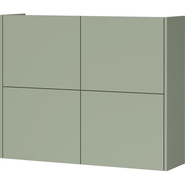 Armadietto verde polveroso opaco da appendere 97x79x27 cm Binetto – Germania