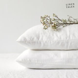 federa 80x80 cm White - Linen Tales