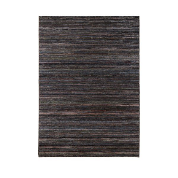 Tmavě hnědý koberec vhodný i na ven Lotus, 160 x 230 cm