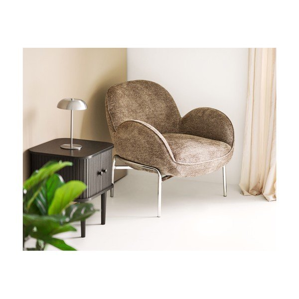 Poltrona marrone Zomba – House Nordic-image-1