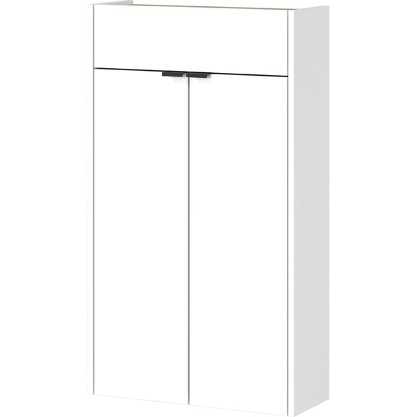 Armadietto bianco con effetto rovere 56x97x22 cm Ameca – Germania