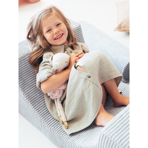 Gioco per psicomotricità color menta in velluto a coste 3 pz altezza totale 37 cm 75x49 cm Rainbow Montessori – Wigiwama-image-4