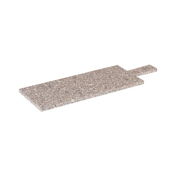 Tagliere beige con manico Pietra, lunghezza 44 cm - Blomus