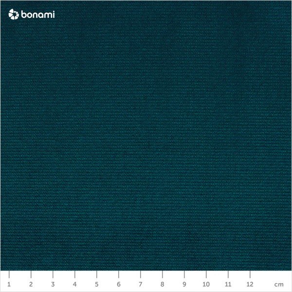 Chaise longue blu con rivestimento in velluto Lord – Ropez-image-3