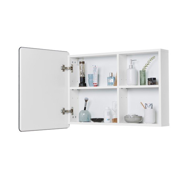 Mobile bagno sospeso bianco con specchio 80x58 cm Color Bath - Tom Tailor-image-4