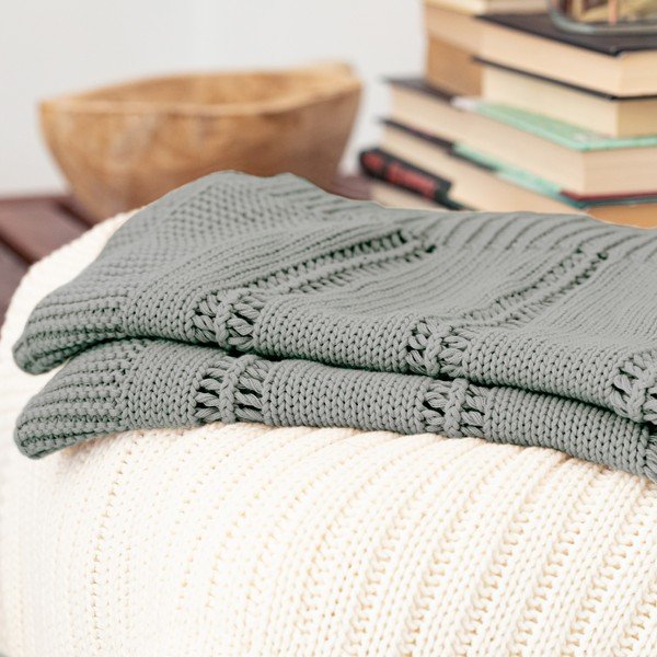 Coperta di cotone 130x170 cm Warm - Happy Friday-image-3