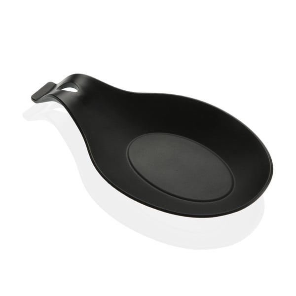 Cucchiaio nero in silicone per riporre il fornello Apo - Versa