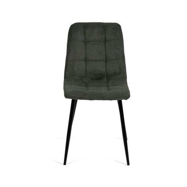 Sedie da pranzo in set verdi in imbottito 2 pz Moseby – Bonami Essentials-image-2