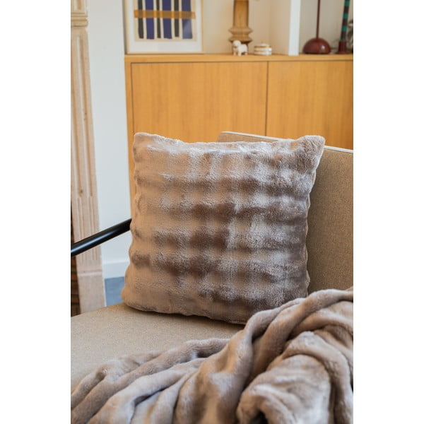 Cuscino decorativo in micropile 45x45 cm Wave – Tiseco Home Studio-image-1