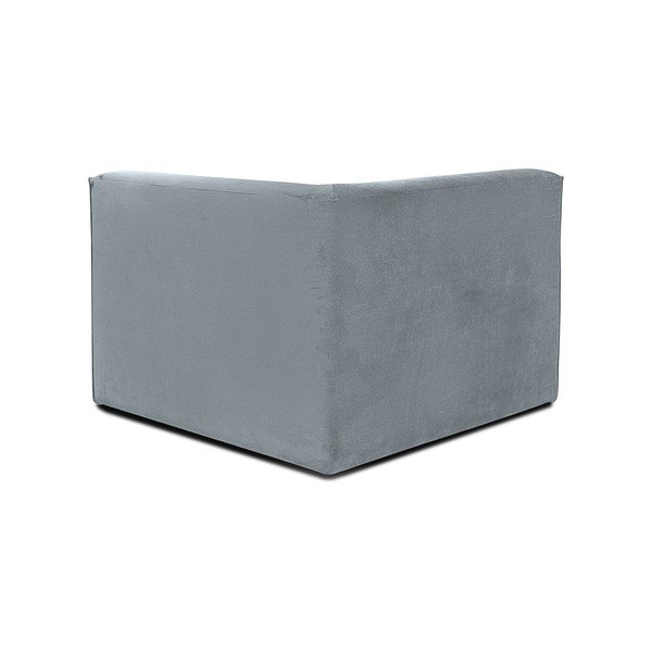 Divano componibile grigio (con composizione variabile) con rivestimento in velluto a coste Sting – Scandic-image-2