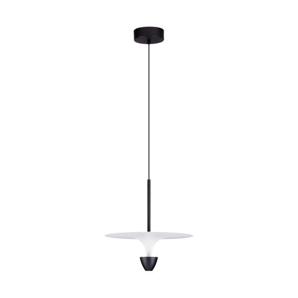 Lampadario LED nero opaco in alluminio ø 34 cm Topio – Nova Luce