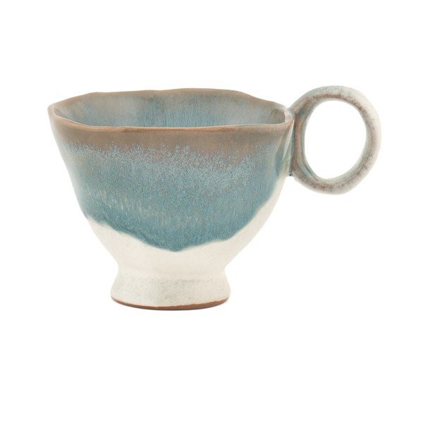 Tazzina turchese in ceramica 250 ml Colette – Sass & Belle